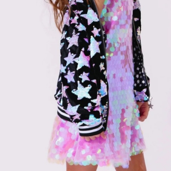 Starry Night Bomber Jacket - Picture 9 of 15